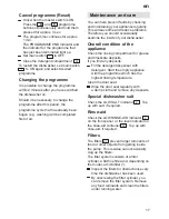 Preview for 17 page of NEFF S3443B1 Instructions For Use Manual