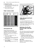 Предварительный просмотр 10 страницы NEFF S41E50N1GB Instruction Manual