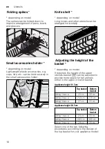 Предварительный просмотр 16 страницы NEFF S41E50S1GB Instruction Manual