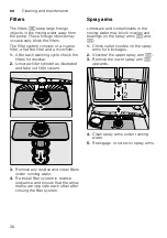 Предварительный просмотр 26 страницы NEFF S41E50S1GB Instruction Manual