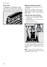 Предварительный просмотр 22 страницы NEFF S517T80D0G Instruction Manual