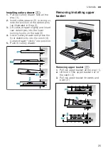 Предварительный просмотр 25 страницы NEFF S517T80D0G Instruction Manual