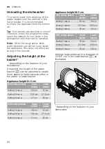 Предварительный просмотр 24 страницы NEFF S517T80D1G Instruction Manual