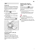 Предварительный просмотр 7 страницы NEFF S51E50X0GB/01 Operating Instructions Manual