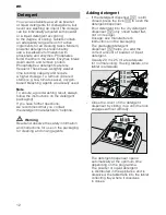 Preview for 12 page of NEFF S51T69X2EU Operating Instructions Manual