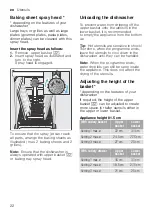 Preview for 22 page of NEFF S717P80X1E Instruction Manual