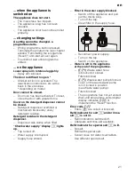 Preview for 21 page of NEFF S71M68X0EU Operating Instructions Manual