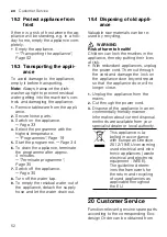 Preview for 52 page of NEFF S855EKX06E Information For Use