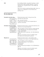 Предварительный просмотр 47 страницы NEFF T 6463 Series Instruction Manual