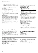 Preview for 32 page of NEFF T1 D41 Series User Manual