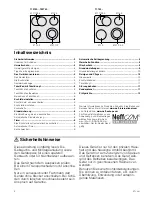 Предварительный просмотр 2 страницы NEFF T13T42 Series Instruction Manual