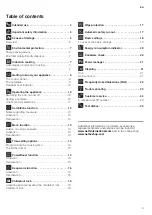 Preview for 3 page of NEFF T4 D5 Series Instruction Manual