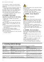 Preview for 4 page of NEFF T69 X4 Series Information For Use