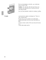 Preview for 6 page of NEFF U 1644 Series Operating And Fitting Instructions Manual