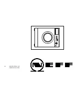 NEFF V5340X2EU Instruction Manual And Installation Instructions preview