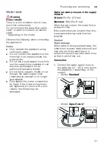 Предварительный просмотр 21 страницы NEFF V6540X2 Instruction Manual And Installation Instructions