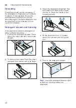 Предварительный просмотр 42 страницы NEFF V6540X2 Instruction Manual And Installation Instructions