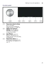 Предварительный просмотр 23 страницы NEFF VNA341U8GB Instruction Manual And Installation Instructions