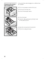 Предварительный просмотр 42 страницы NEFF W5340X0GB Instruction Manual And Installation Instructions