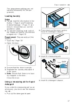 Preview for 37 page of NEFF W543BX1GB User Manual And Installation Instructions