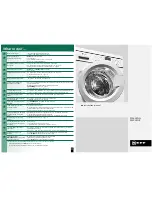 Предварительный просмотр 8 страницы NEFF W5440X1GB Instruction Manual