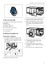 Предварительный просмотр 17 страницы NEFF W544BX1ES User Manual And Assembly Instructions