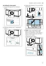 Предварительный просмотр 21 страницы NEFF W544BX1GB User Manual And Assembly Instructions