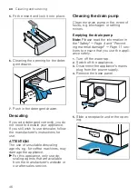 Предварительный просмотр 46 страницы NEFF W544BX1GB User Manual And Assembly Instructions