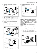 Предварительный просмотр 47 страницы NEFF W544BX1GB User Manual And Assembly Instructions