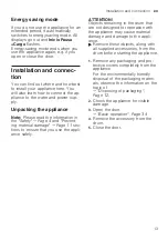 Preview for 13 page of NEFF W726UT0ES User Manual