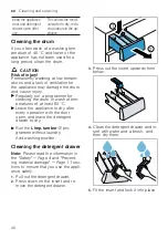 Предварительный просмотр 40 страницы NEFF W726UT0ES User Manual