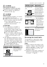 Preview for 15 page of NEFF W7460X5GB User Manual And Installation Instructions