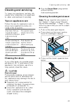 Предварительный просмотр 39 страницы NEFF W7460X5GB User Manual And Installation Instructions