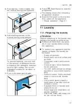 Предварительный просмотр 37 страницы NEFF W746UP0ES User Manual And Installation Instructions