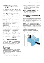 Предварительный просмотр 47 страницы NEFF W746UP0ES User Manual And Installation Instructions