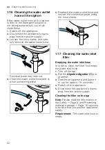 Предварительный просмотр 52 страницы NEFF W746UP0ES User Manual And Installation Instructions