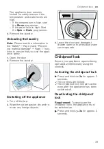 Предварительный просмотр 39 страницы NEFF W946UX0GB User Manual And Assembly Instructions