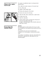 Предварительный просмотр 31 страницы NEFF Washer Dryer Instruction Manual And Installation Instructions