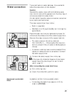 Предварительный просмотр 41 страницы NEFF Washer Dryer Instruction Manual And Installation Instructions