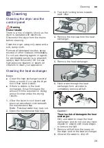 Preview for 29 page of NEFF WTG8640SIN Installation And Operating Instructions Manual