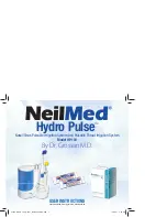 Предварительный просмотр 1 страницы NeilMed Hydro Pulse HP-100 User Instructions