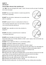 Предварительный просмотр 4 страницы Neilsen CT0310 Instruction Manual