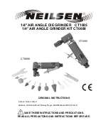 Preview for 1 page of Neilsen CT0698 Original Instructions Manual