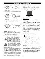 Предварительный просмотр 10 страницы Neilsen CT0701 Operating Instructions Manual