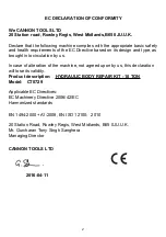 Preview for 2 page of Neilsen CT0729 Original Instruction