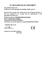 Preview for 2 page of Neilsen CT0782 Instruction Manual