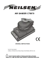 Neilsen CT0879 Original Instructions Manual предпросмотр