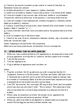 Preview for 18 page of Neilsen CT1398 Instruction Manual