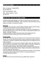 Preview for 3 page of Neilsen CT1405 Original Instructions Manual