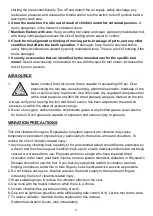 Preview for 6 page of Neilsen CT1406 Original Instructions Manual